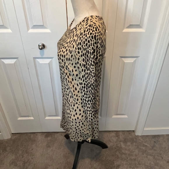 J Crew size 4 animal print dress - Picture 3 of 9